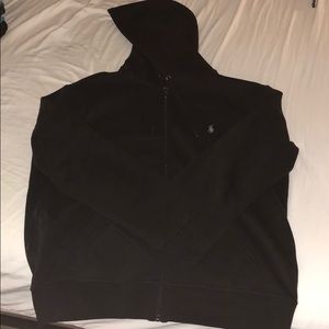 Polo zip-up jacket